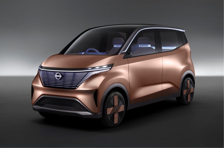 Nissan IMx Concept farklı tasarımı ile dikkatleri üzerine çekiyor
